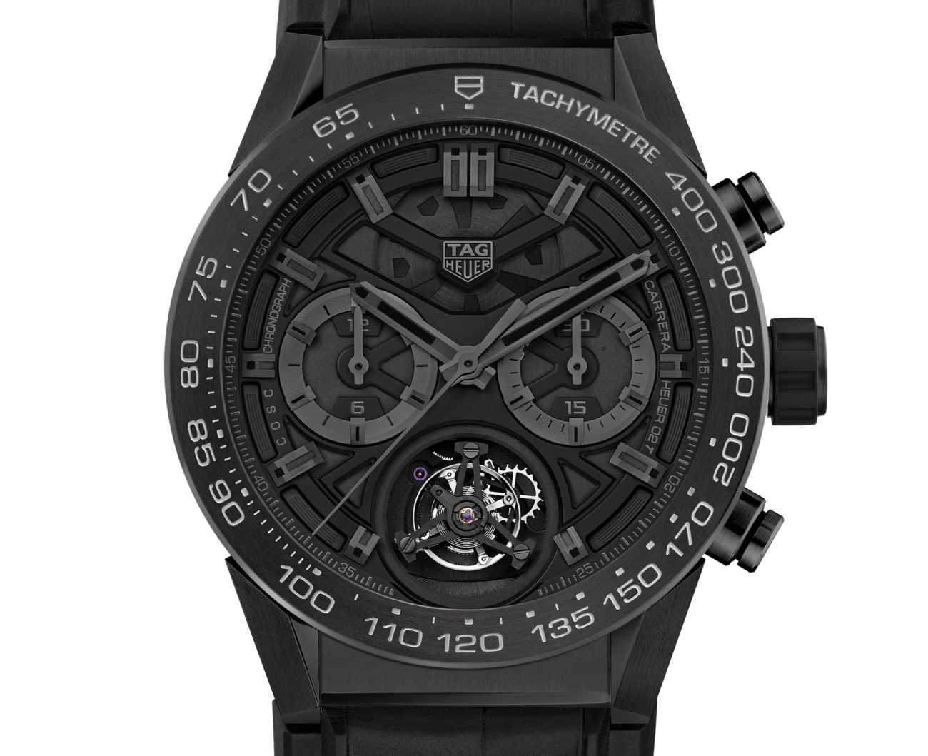 Showstopper of the Year, TAG Heuer Carrera Heuer-02T Chronograph with Flying Tourbillon