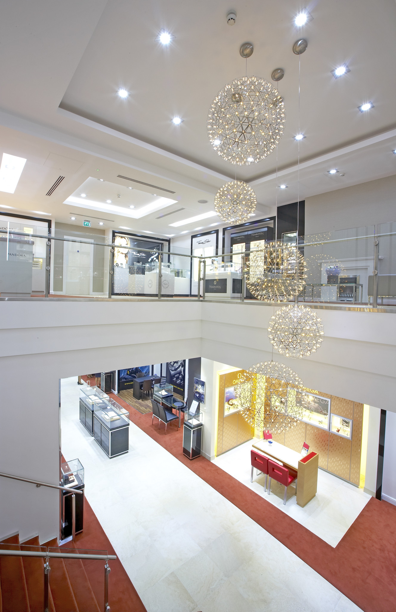 The impressive two-storey Hugh Rice boutique in Harrogate.