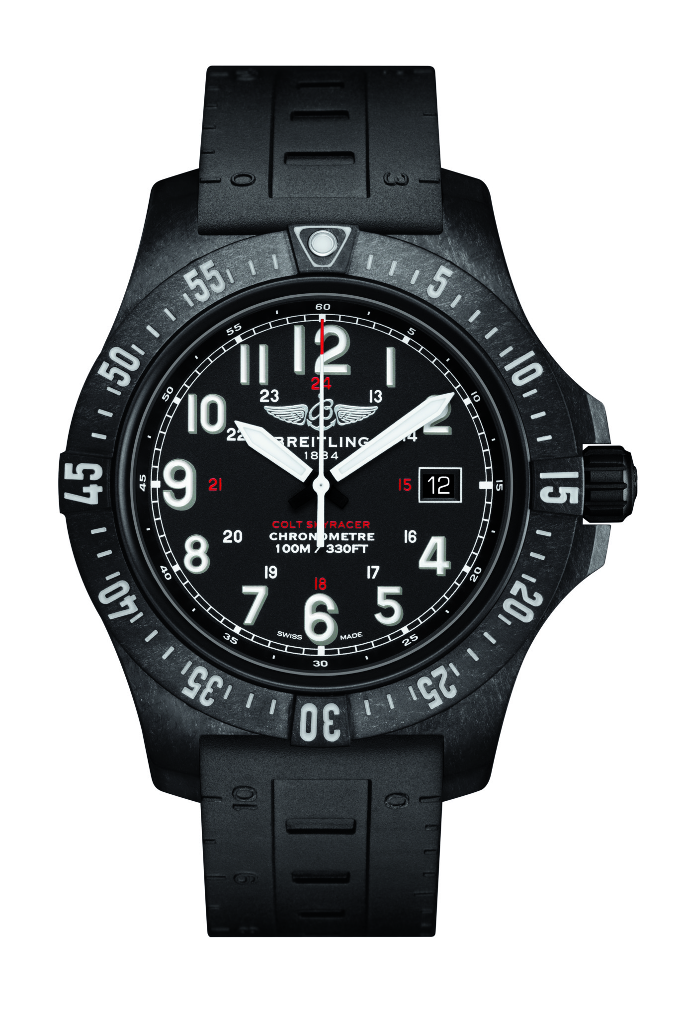 The Breitling Colt Skyracer was admired by Mr Toulson as a commercial winner in the making.