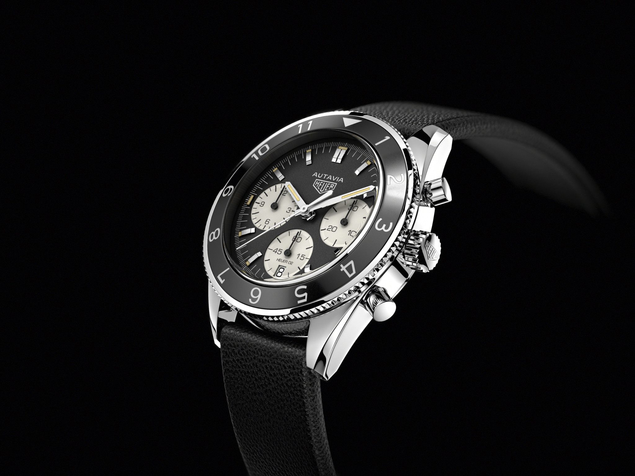 TAG Heuer also embraced the vintage vibe with the reissue of its Autavia model.