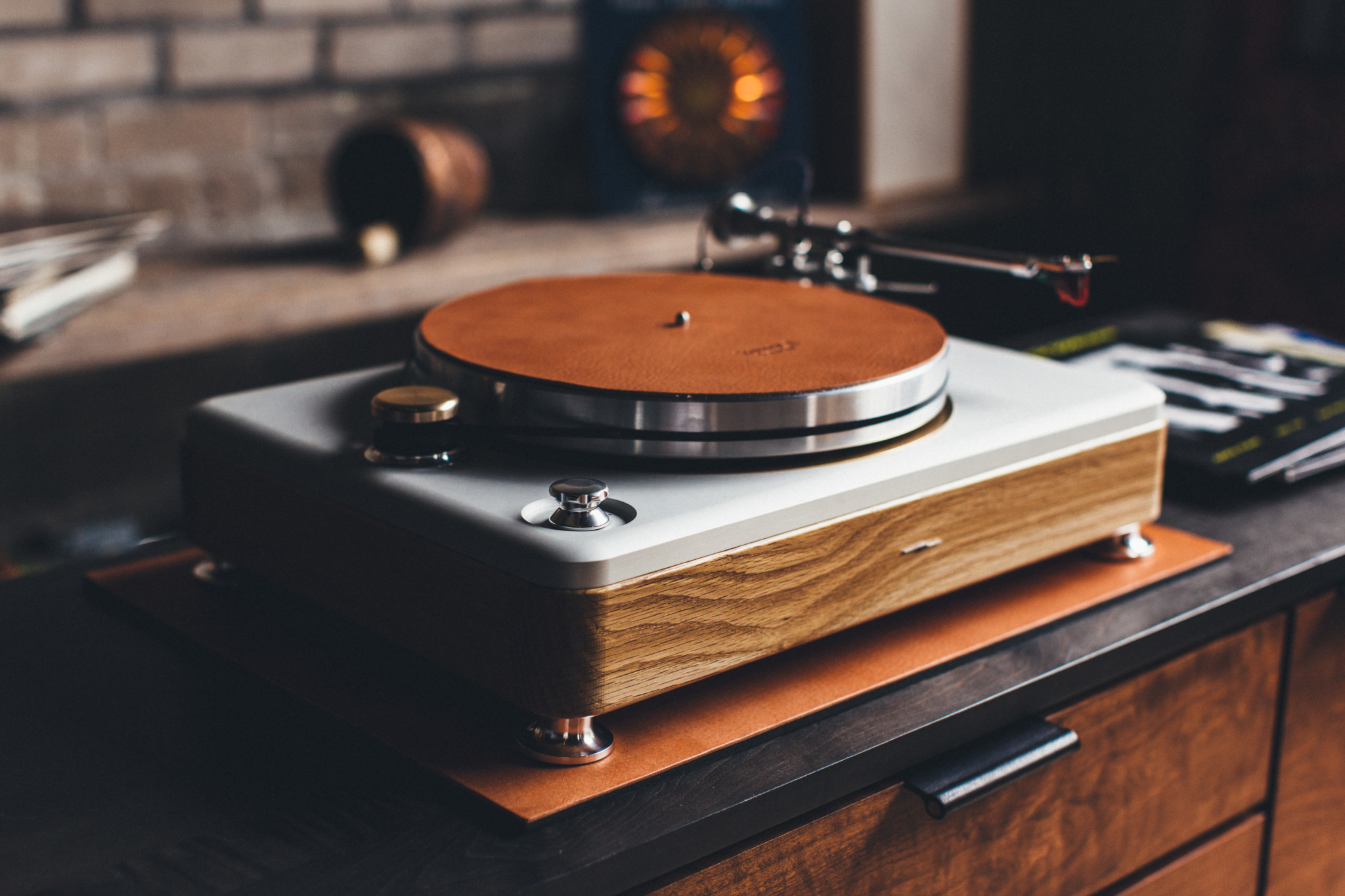 Shinola makes a range of lifestyle goods including this retro turntable.