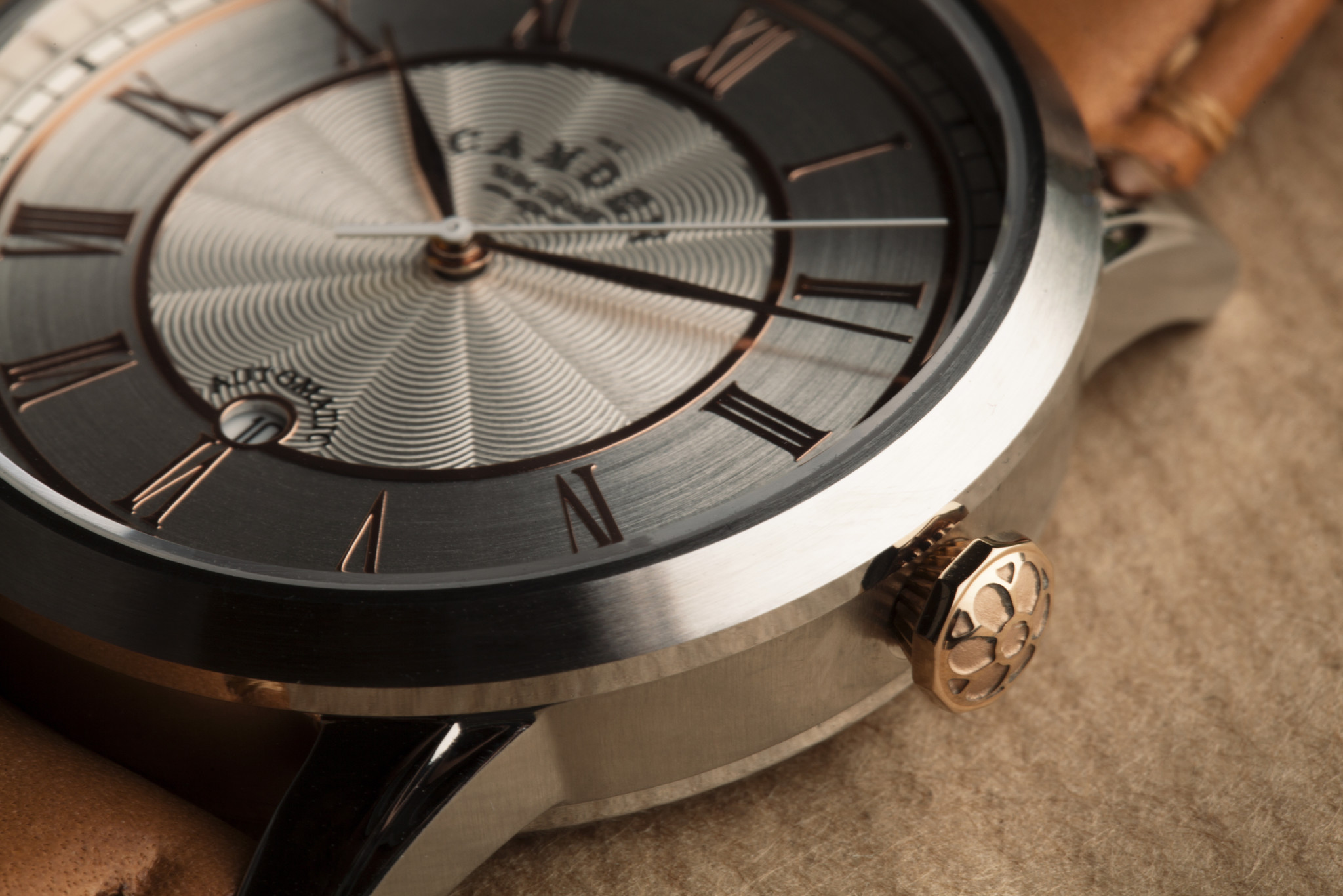 Camden Watch Company Automatic Steel and Rose Gold 1