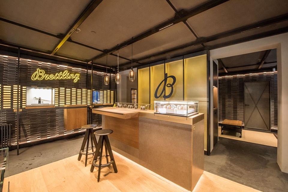 IN PICTURES: Breitling presents a fresh concept at Swiss monobrand boutique