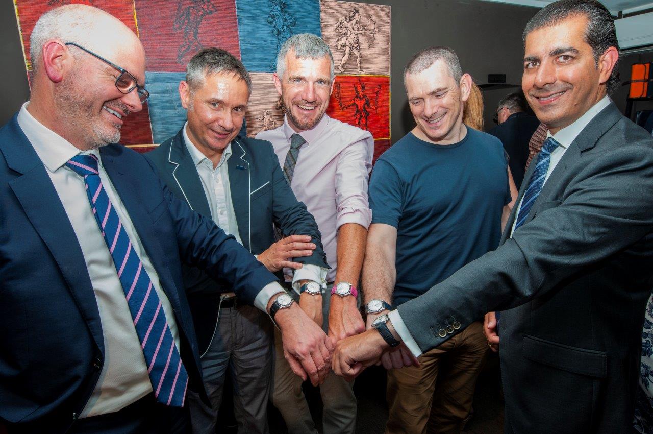Rolex UK managing director pops in to 