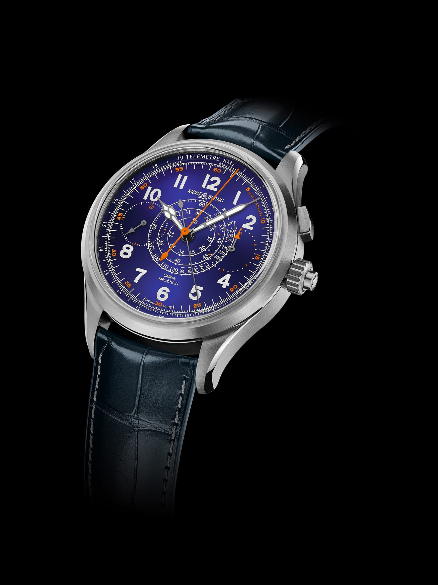 Montblanc Inspired By Mountains And Glaciers For Cool Blue Pair Of 1858 