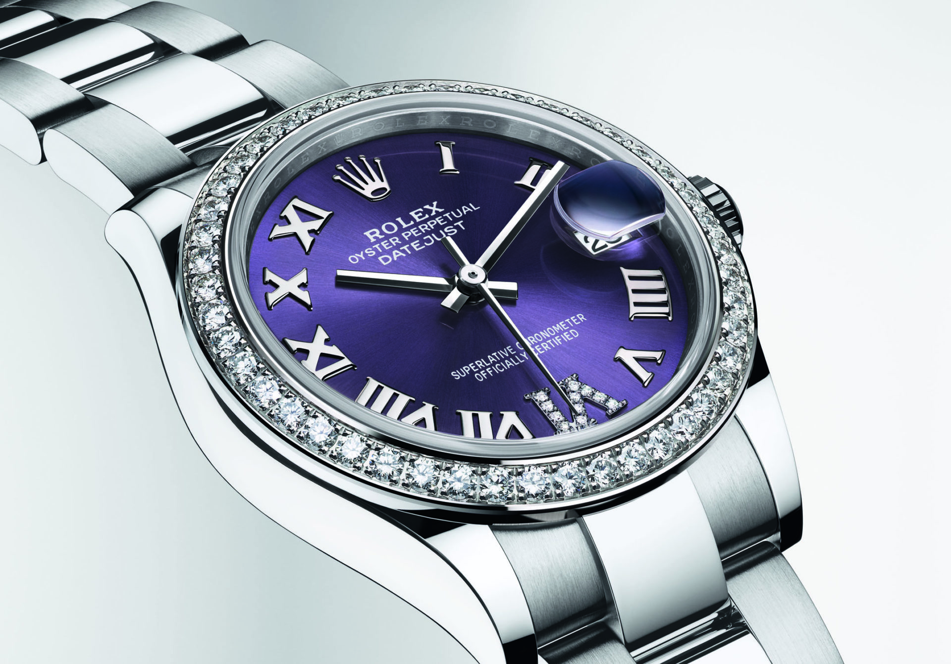Rolex Oyster Perpetual Datejust 31 Range Produced In White Rolesor Gold