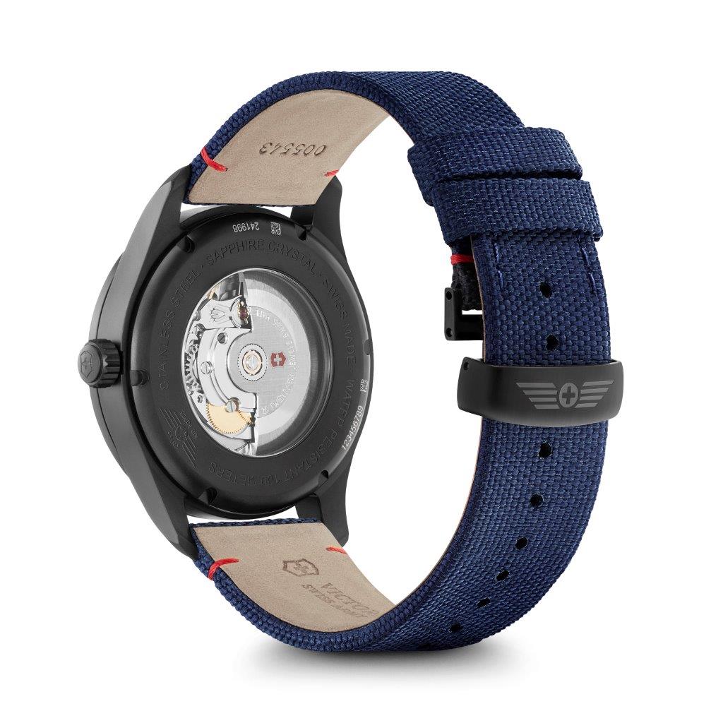 Victorinox Orologio Uomo Automatico AirBoss Mechanical – 42 Mm – Swiss Made – Vetro Zaffiro – Bracciale Inox