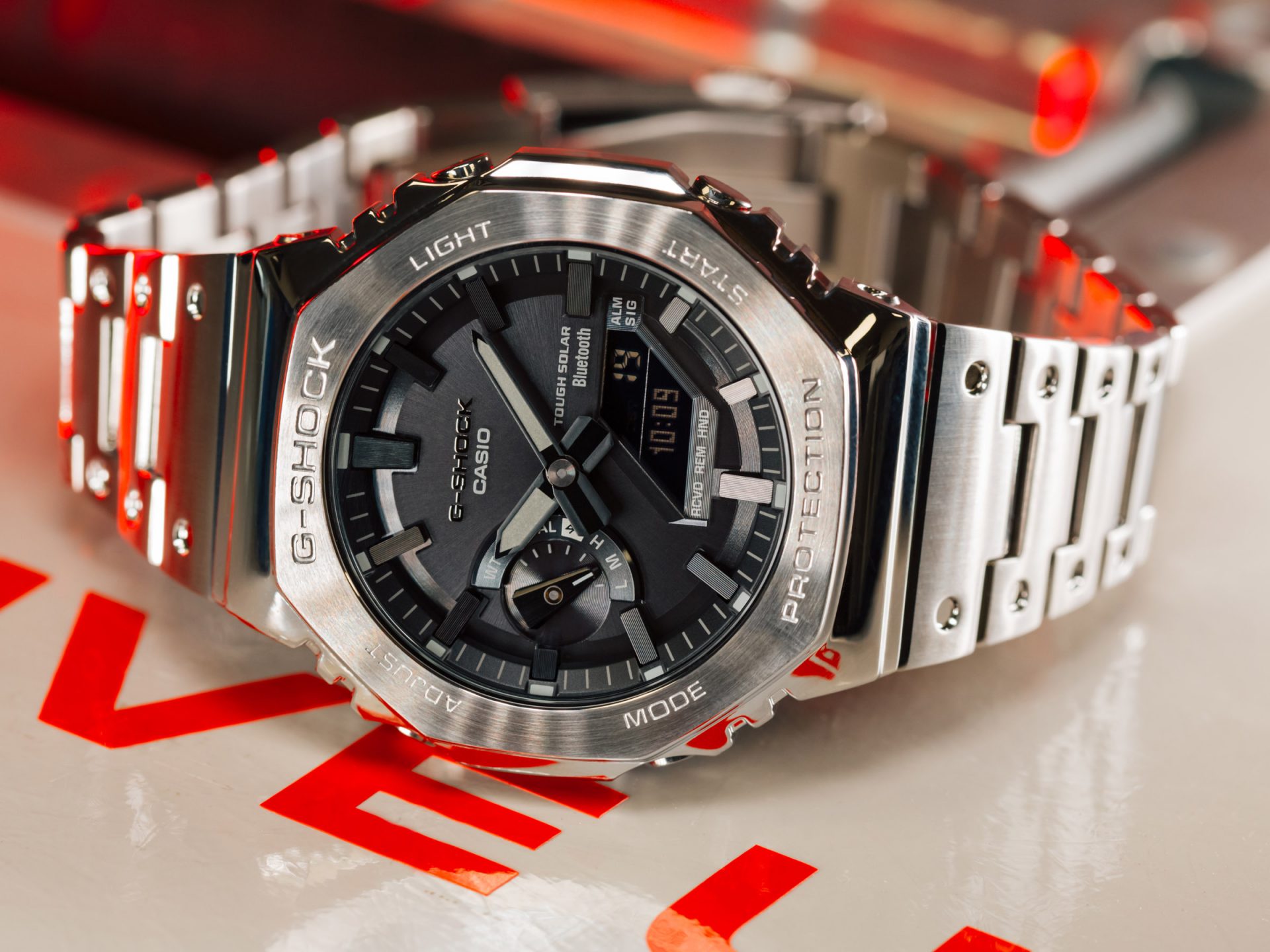 G-Shock Goes Full Metal For Gold, Black And Silver CasiOaks