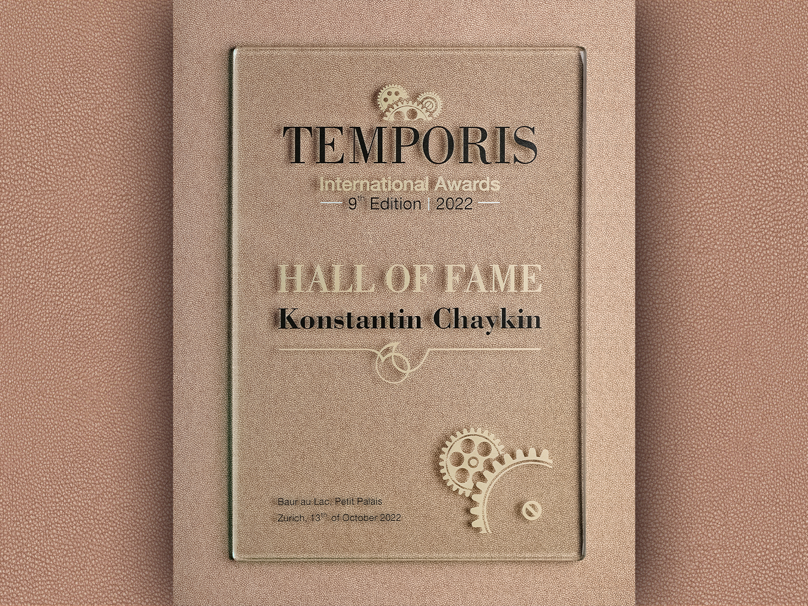 Konstantin Chaykin Inducted Into Temporis Hall Of Fame 1 02 temporis hall of fame award