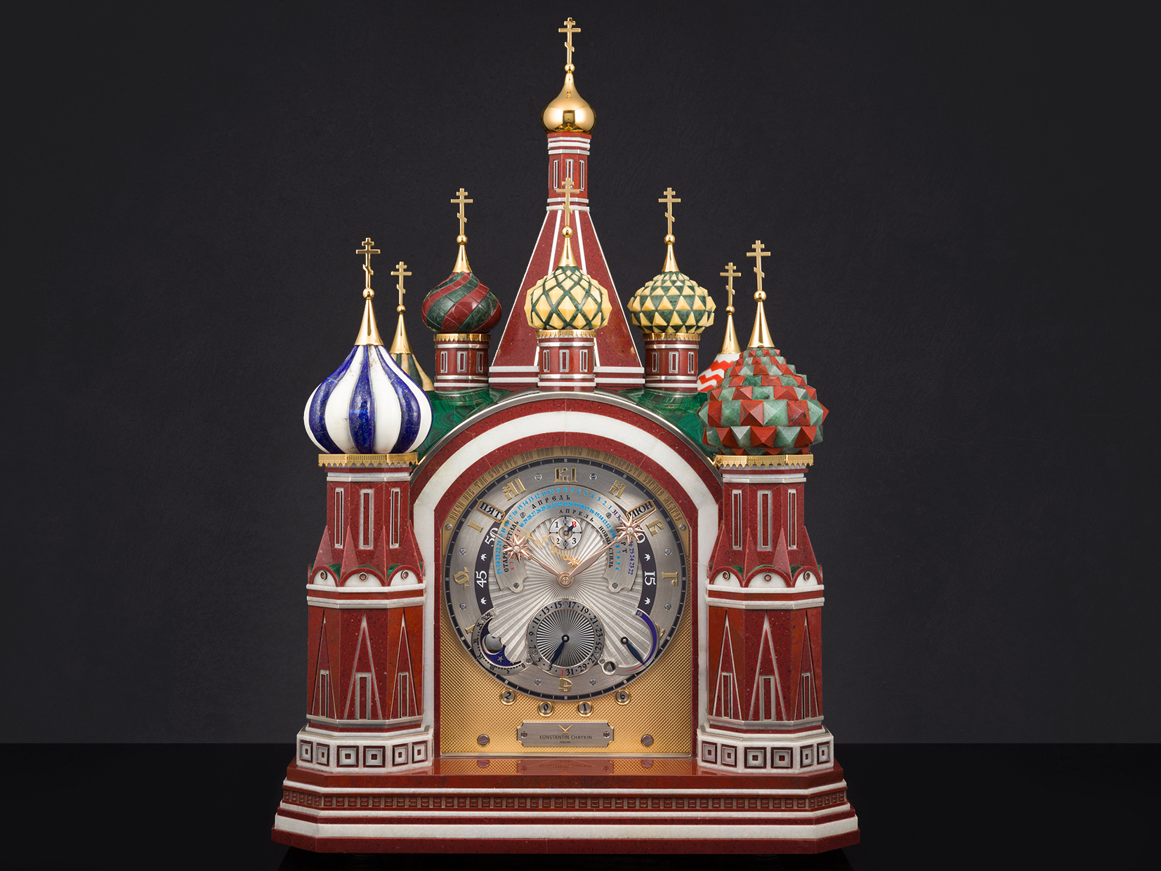 Konstantin Chaykin Inducted Into Temporis Hall Of Fame 4 05 the moscow computus clock by konstantin chaykin