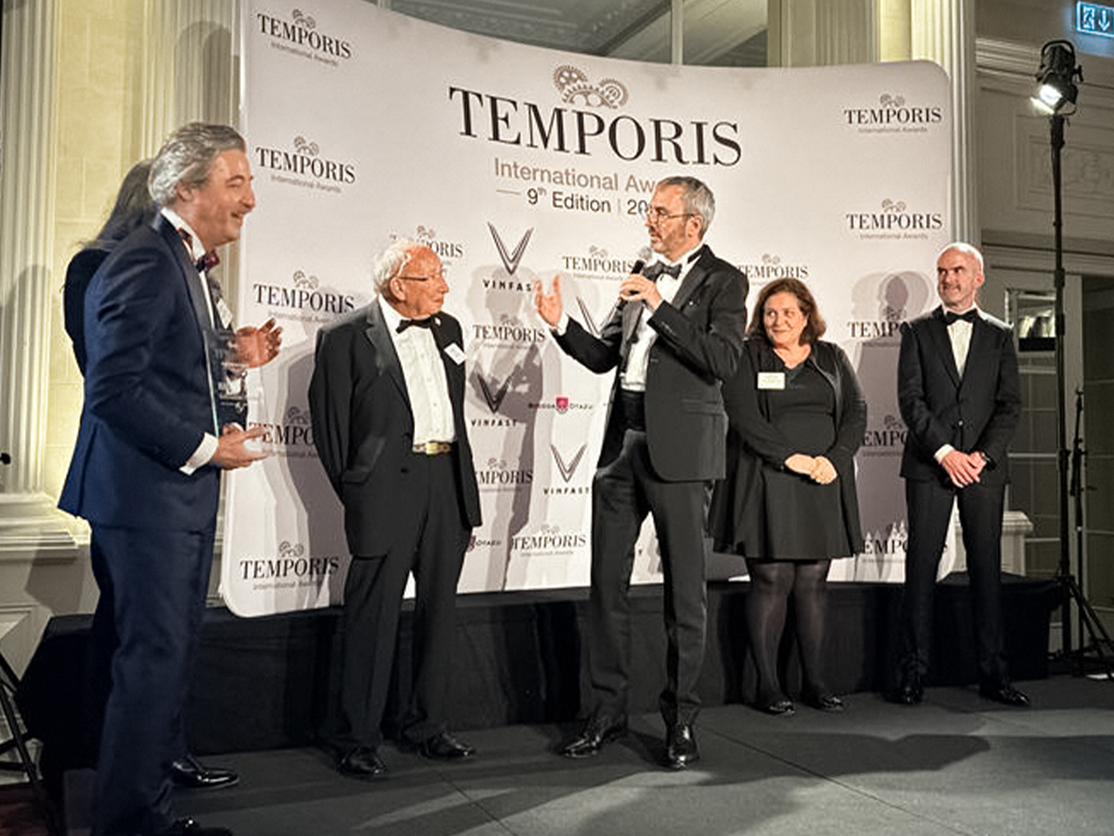Konstantin Chaykin Inducted Into Temporis Hall Of Fame 5 06 award speech by konstantin chaykin