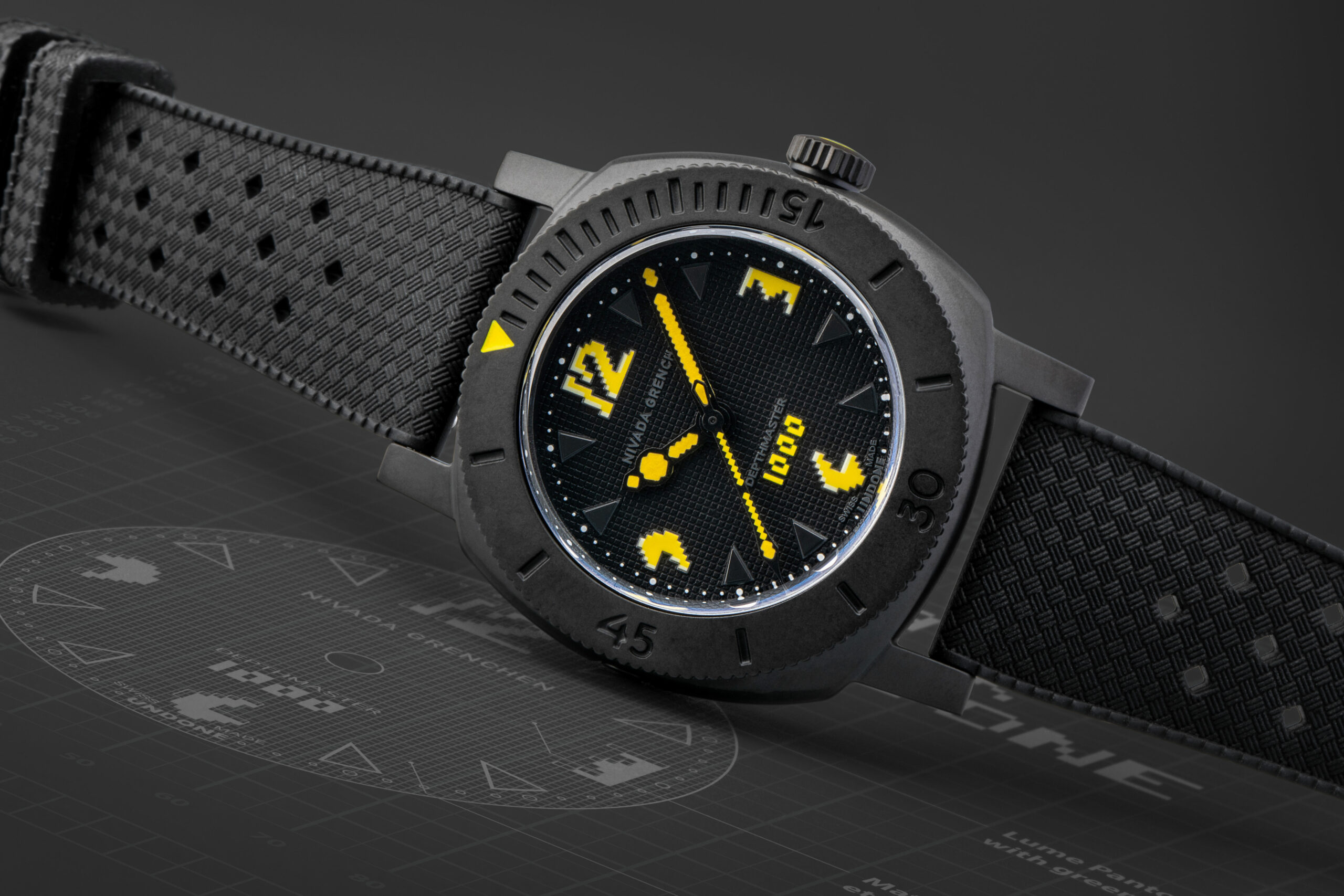 Nivada Grenchen X Undone Introduce The Depthmaster Pixel Art!: A ...